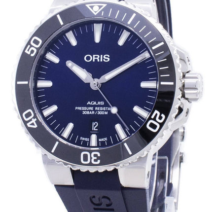 Oris Aquis Date 01-733-7730-4135-07-4-24-65EB Automatic 300M Men's Watch