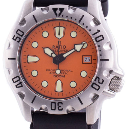 Ratio FreeDiver Professional 500M Sapphire Automatic 32BJ202A-ORG Men's Watch