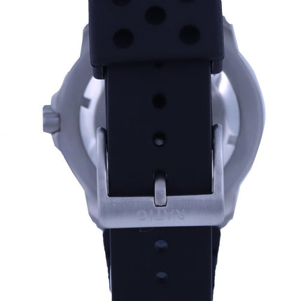 Ratio FreeDiver White Dial PU Strap Quartz 48HA90-02-WHT 500M Men's Watch