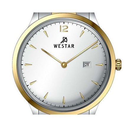 Westar Profile Stainless Steel Silver Dial Quartz 50218CBN107 Men's Watch