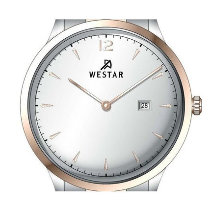 Westar Profile Stainless Steel Silver Dial Quartz 50218SPN607 Men's Watch
