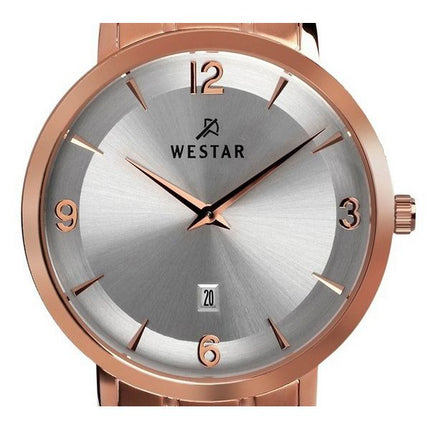 Westar Profile Stainless Steel Silver Dial Quartz 50220PPN607 Men's Watch