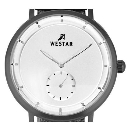 Westar Profile Stainless Steel White Dial Quartz 50247GGN107 Men's Watch