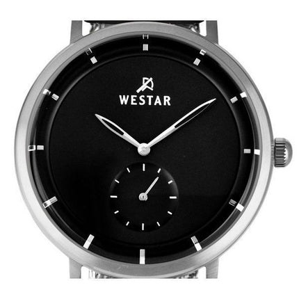 Westar Profile Stainless Steel Black Dial Quartz 50247STN103 Men's Watch