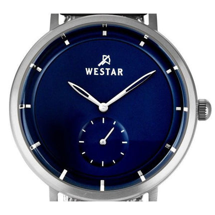Westar Profile Stainless Steel Blue Dial Quartz 50247STN104 Men's Watch