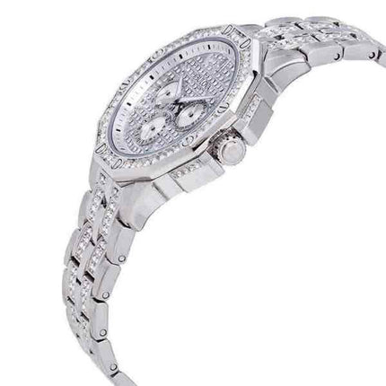 Bulova Octava Crystal Accents Silver Multifunction Dial Quartz 96C134 Men's Watch