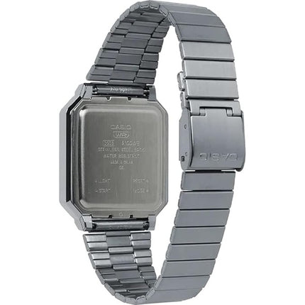 Casio Vintage Digital Stainless Steel A100WE-1A A100WE-1 Men's Watch