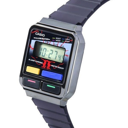 Casio Vintage Stranger Things Collaboration Digital Resin Strap Quartz A120WEST-1A Unisex Watch