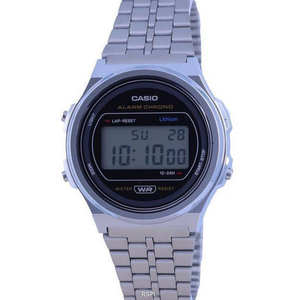 Casio A171 Vintage Stainless Steel Resin Digital A171WE-1A A171WE-1 Unisex Watch
