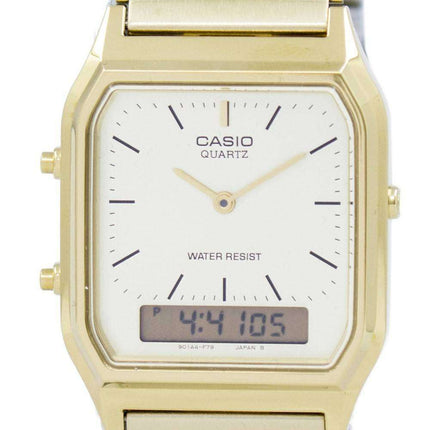 Casio Quartz Analog Digital Gold Tone AQ-230GA-9DMQYES Men's Watch