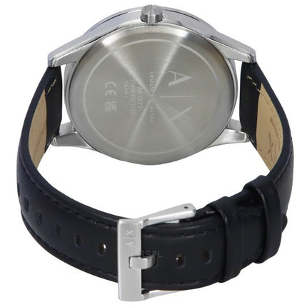 Armani Exchange Multifunction Leather Strap Black Dial Quartz AX1872 Men's Watch