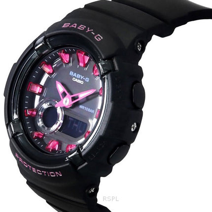 Casio Baby-G Analog Digital Resin Strap Black Dial Quartz BGA-280DN-1A 100M Women's Watch