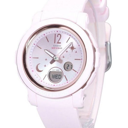 Casio Baby-G Moon And Star Series Analog Digital Resin Strap Pink Dial Quartz BGA-290DS-4A 100M Women's Watch