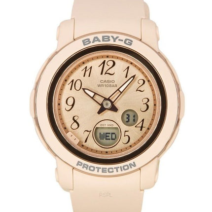 Casio Baby-G Analog Digital Resin Strap Rose Gold Dial Quartz BGA-290SA-4A 100M Women's Watch