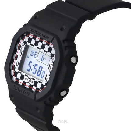 Casio Baby-G Skater Fashion Digital Black Resin Strap Quartz BGD-565GS-1 100M Women's Watch