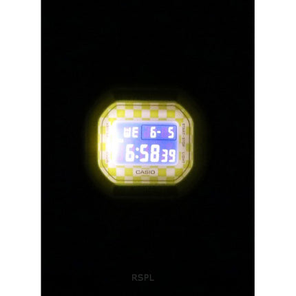 Casio Baby-G Skater Fashion Digital Light Green Resin Strap Quartz BGD-565GS-9 100M Women's Watch