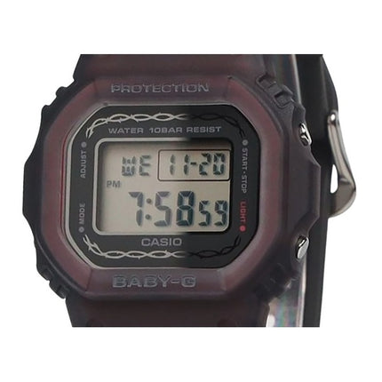 Casio Baby-G Digital Seasonal Collection 2024 Bio-Based Resin Strap Quartz BGD-565RS-8 100M Women's Watch