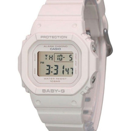 Casio Baby-G Digital Beige Pink Resin Strap Quartz BGD-565U-4 100M Women's Watch