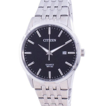 Citizen Black Dial Stainless Steel Quartz BI5000-87E Men's Watch