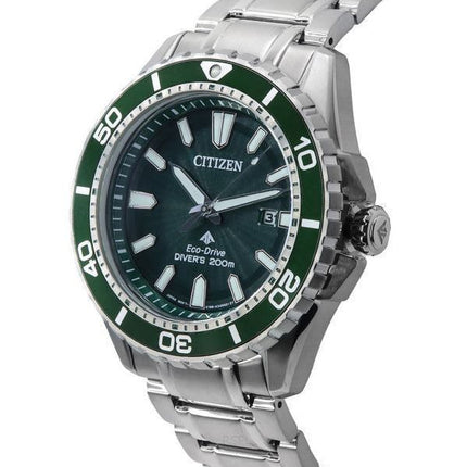 Citizen Promaster Marine Green Dial Eco-Drive Diver's BN0199-53X 200M Men's Watch