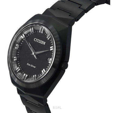 Citizen Eco-Drive 365 Stainless Steel Black Dial BN1015-52E 100M Men's Watch