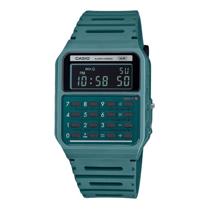 Casio POP Vintage Calculator Digital Green Bio-Based Resin Strap Quartz CA-53WB-3B Unisex Watch