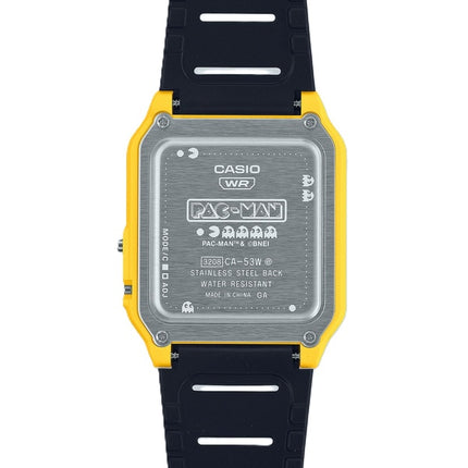 Casio Standard Digital PAC-MAN Collaboration Bio-Based Resin Strap Quartz CA-53WPC-1B Unisex Watch