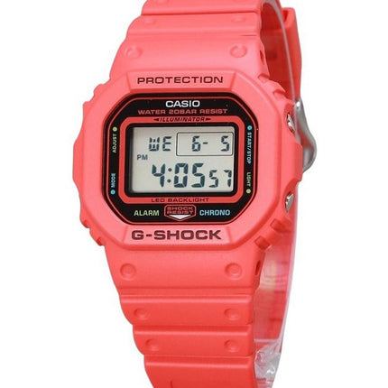 Casio G-Shock Digital Energy Park Series Red Bio Based Resin Strap Quartz DW-5600EP-4 200M Men's Watch