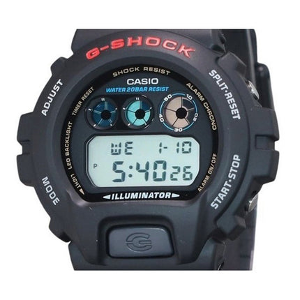 Casio G-Shock Digital Resin Strap Quartz DW-6900U-1 200M Men's Watch