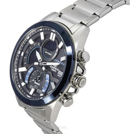 Casio Edifice Smartphone Link Analog Digital Grey Dial Quartz ECB-30DB-1A 100M Men's Watch