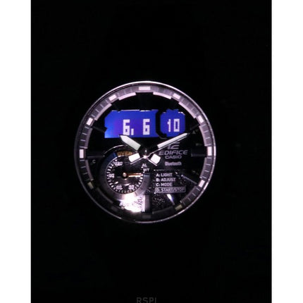Casio Edifice Sospensione Nighttime Drive Analog Digital Smartphone Link Quartz ECB-40NP-1A 100M Men's Watch