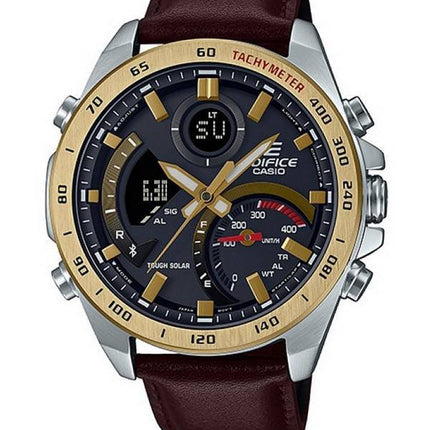 Casio Edifice Smartphone Link Chronograph Analog Digital Tough Solar ECB-900GL-1A ECB900GL-1 100M Men's Watch