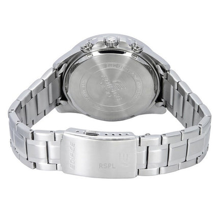 Casio Edifice Analog Standard Chronograph Stainless Steel Blue Dial Quartz EFR-552D-2A 100M Men's Watch