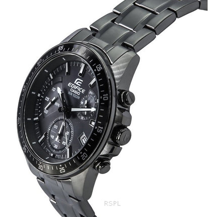 Casio Edifice Standard Analog Chronograph Black Dial Quartz EFV-540DC-1C 100M Men's Watch