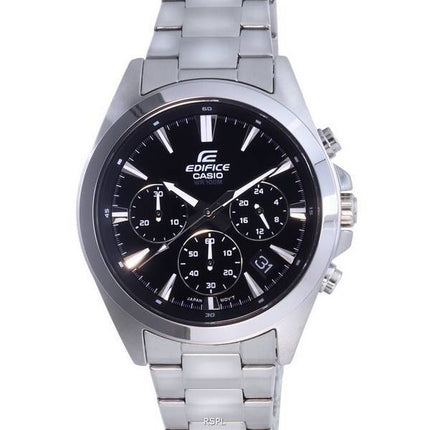 Casio Edifice Chronograph Analog Stainless Steel Quartz EFV-630D-1AV EFV630D-1 100M Men's Watch