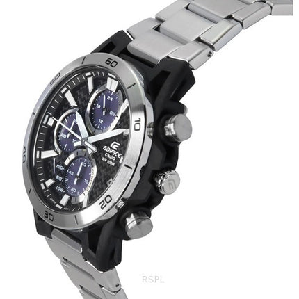 Casio Edifice Sospensione Analog Chronograph Stainless Steel Grey Dial Solar Powered EQS-960D-1AV 100M Men's Watch