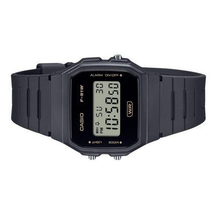 Casio POP Digital Gray Bio Based Resin Strap Quartz F-91WB-8A Unisex Watch