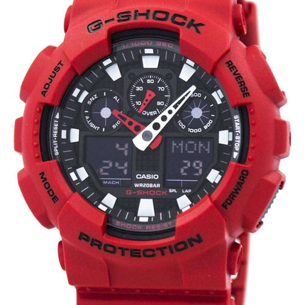 Casio G-Shock GA-100B-4A Analog-Digital Men's Watch