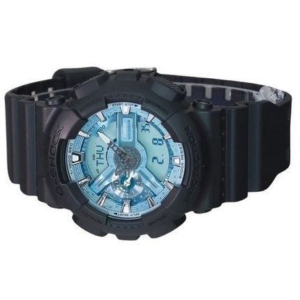 Casio G-Shock Analog Digital Resin Strap Ocean Blue Dial Quartz GA-110CD-1A2 200M Men's Watch