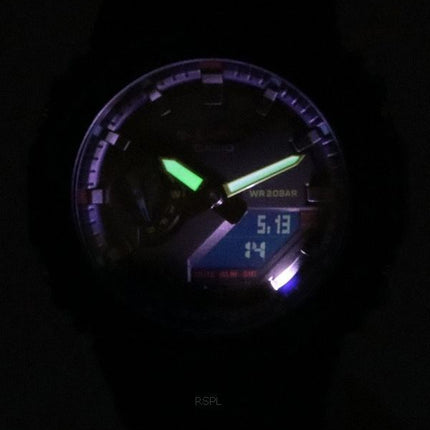 Casio G-Shock Quartz Sports GA-2100RGB-1A GA2100RGB-1 Men's Watch