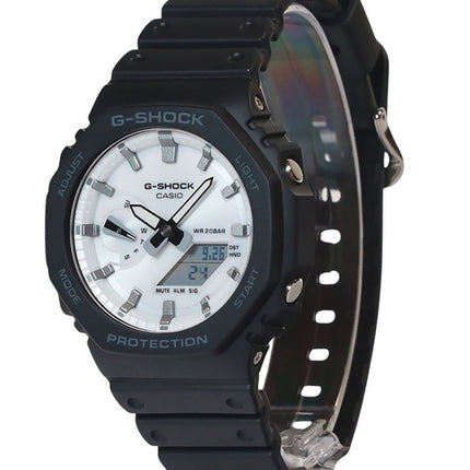 Casio G-Shock Analog Digital Bio-Based Resin Strap White Dial Quartz GA-2100WD-1A 200M Men's Watch