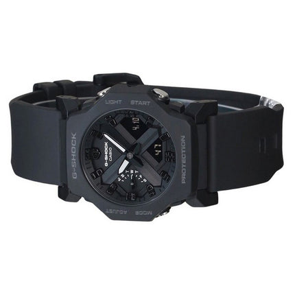 Casio G-Shock Analog Digital Black Resin Black Dial Quartz GA-2300-1A 200M Men's Watch