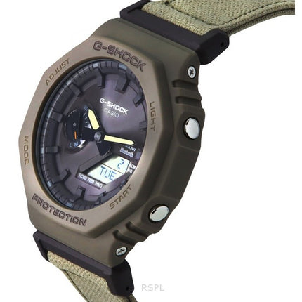 Casio G-Shock Analog Digital Smartphone Link Bluetooth Bronze Dial Tough Solar GA-B2100CT-5A 200M Men's Watch