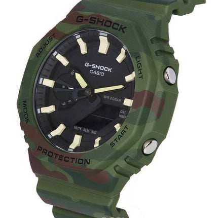 Casio G-Shock Analog Digital Quartz GAE-2100WE-3A GAE2100WE-3 200M Men's Watch With Bezel And Band Sets