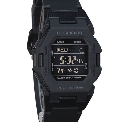 Casio G-Shock Digital Smartphone Link Black Resin Strap Quartz GD-B500-1 200M Men's Watch