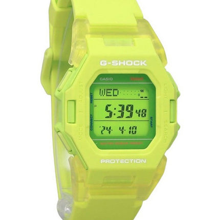 Casio G-Shock Digital Smartphone Link Green Resin Strap Quartz GD-B500S-3 200M Men's Watch