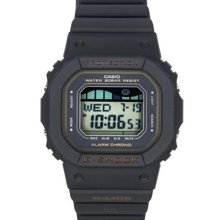 Casio G-Shock G-Lide Digital With Tide And Moon Graphs Quartz GLX-S5600-1 200M Women's Watch