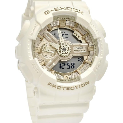 Casio G-Shock Analog Digital Bio-Based Resin Single Tone Dial Quartz GMA-S110ST-7A 200M Women's Watch