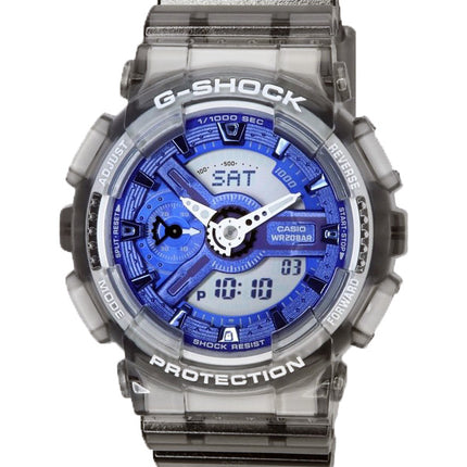 Casio G-Shock Analog Digital Blue Dial Quartz GMA-S110TB-8A 200M Women's Watch