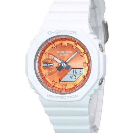 Casio G-Shock Analog Digital Seasonal Collection 2023 Orange Dial Quartz GMA-S2100WS-7A 200M Women's Watch